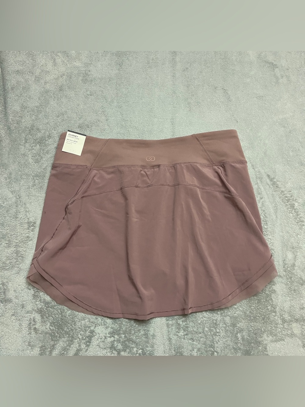 Calia by Carrie Underwood Mauve Lined Skort Built in Shorts XL Golf Tennis - Picture 7 of 9